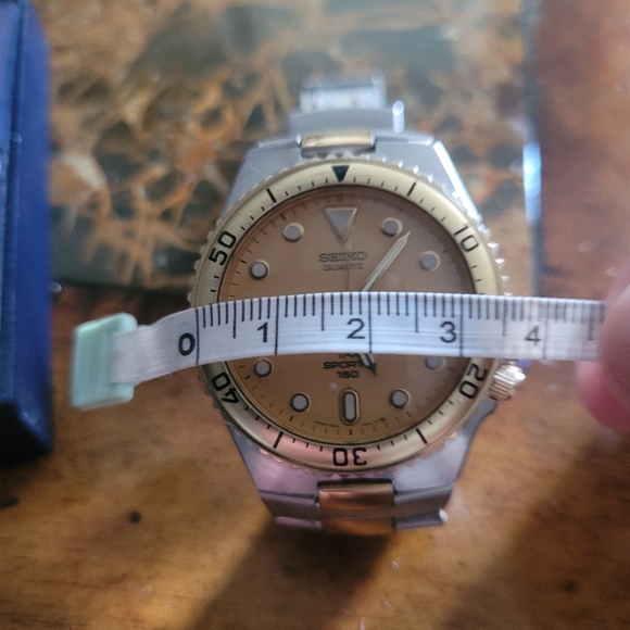Seiko Gold and Silver Quartz Watch